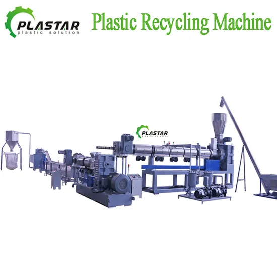 Haustier/PP/PE/Landwirtschaftsfolie/gewebter Beutel/Nylon/Flaschenflocken/Rohre, Schredder, Brecher, Waschmaschine, Kunststoff-Recycling-Maschine