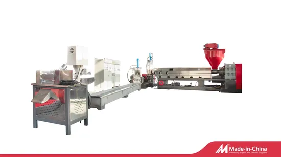 Kunststoffrecyclingmaschine für PE/PP/PA/PVC/ABS/PS/PC/EPE/EPS/Haustierwaschen und Pelletieren, Granulieren
