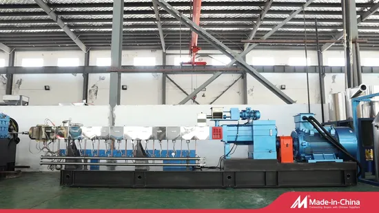 300 kg/h Kunststoff-Extruder-Maschine, Kunststoffgranulat, das Maschine zum Pelletieren herstellt